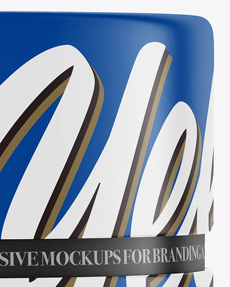 Matte Paper Tube Mockup PSD #2