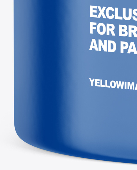 Matte Paper Tube Mockup PSD #1