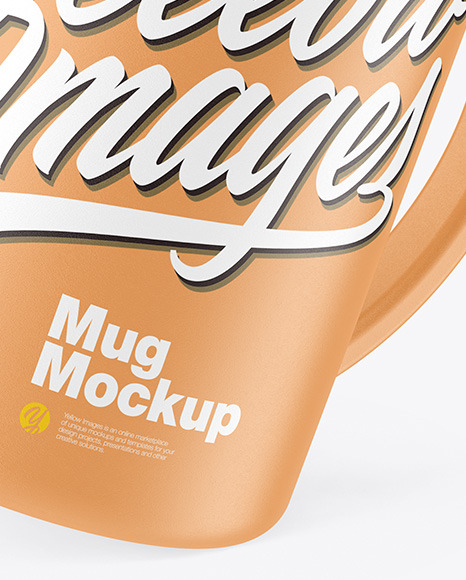 Ceramic Mug Mockup PSD #1