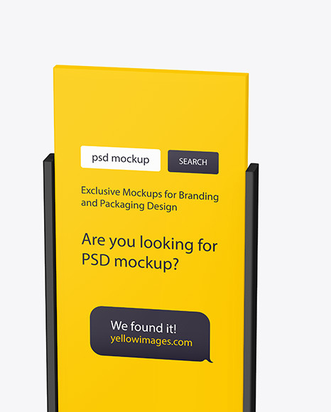 Stand Mockup PSD #2