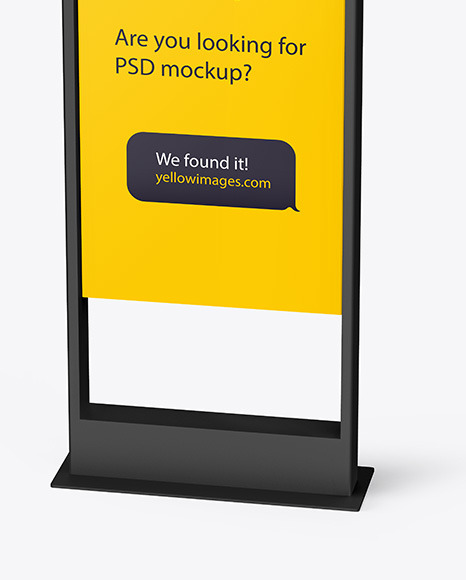 Stand Mockup PSD #1