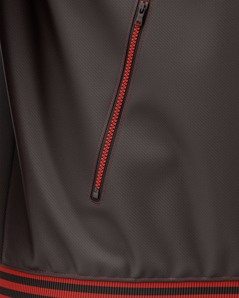Hooded Windbreaker Mockup outwear 11872