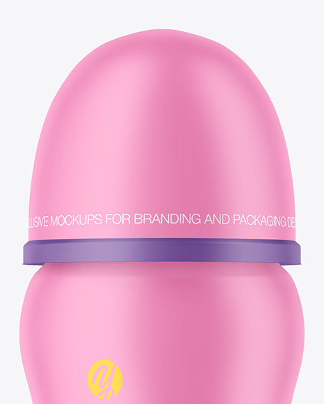Matte Baby Bottle Mockup PSD #5