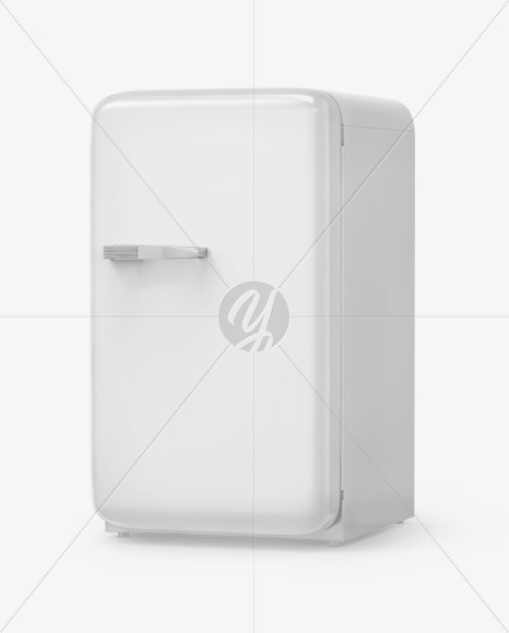 Popular Small Fridge Mockup