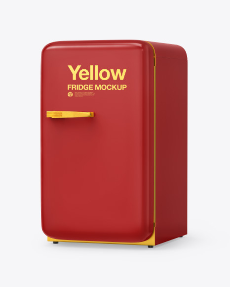 Small Fridge Mockup