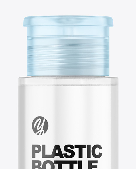 Clear Cosmetic Bottle Mockup PSD #1