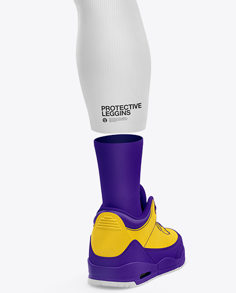 Basketball Kit Mockup   Back View PSD #6