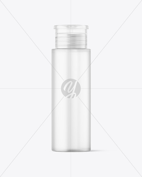 Frosted Cosmetic Bottle Mockup PSD #3