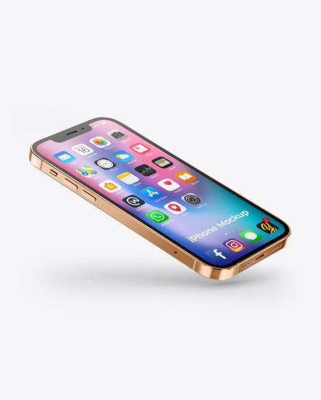 Apple iPhone 12 Pro Max Mockup PSD #2