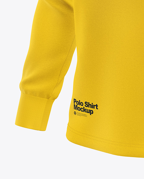 Polo Shirt Mockup   Front Half Side View PSD #1