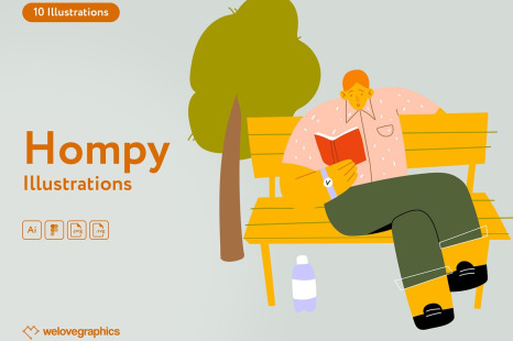 Hompy Illustrations