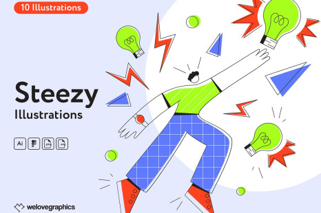 Steezy Illustrations