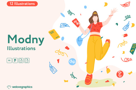 Modny Illustrations