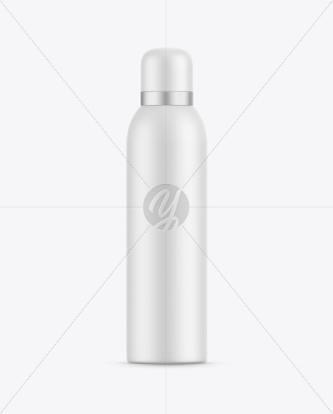 Aerosol Bottle Mockup PSD #3