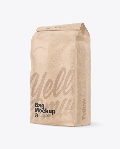 Kraft Bag Mockup