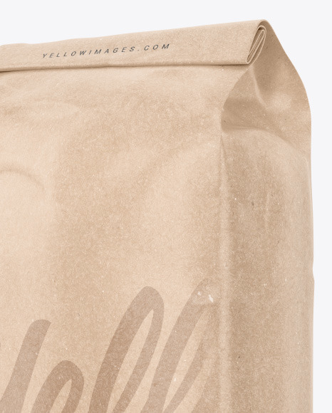 Kraft Bag Mockup PSD #2