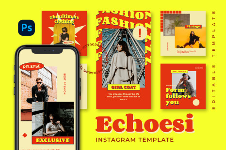 Echoesi Instagram Template
