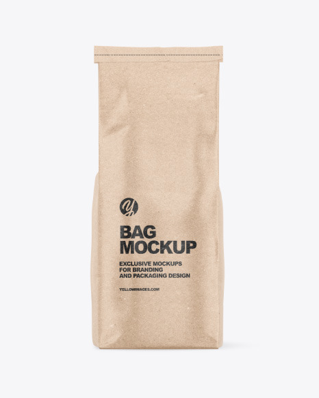 Kraft Bag Mockup PSD #2