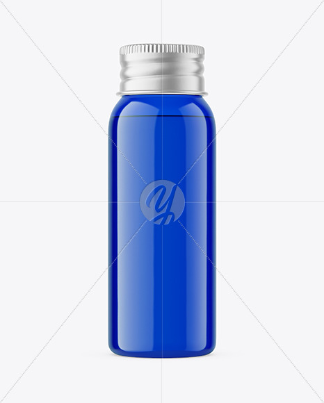 Colored Plastic Bottle Mockup PSD #3