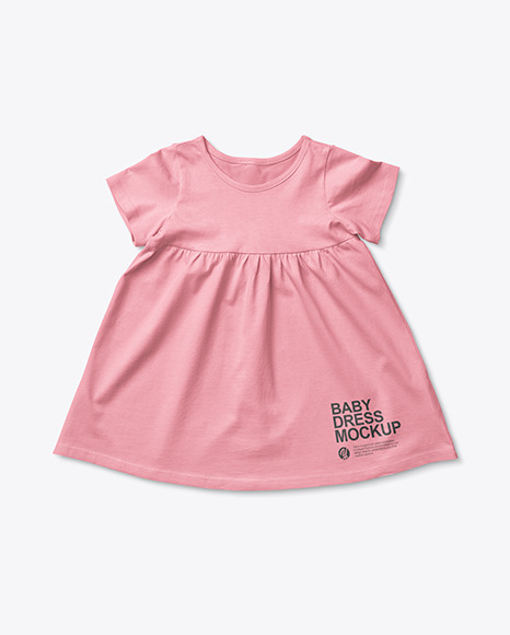Baby Girl Dress Mockup PSD #2