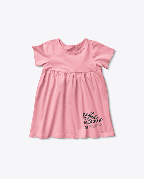 Baby Girl Dress Mockup PSD #2