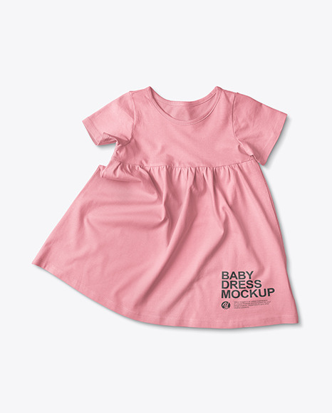 Baby Girl Dress Mockup PSD #2