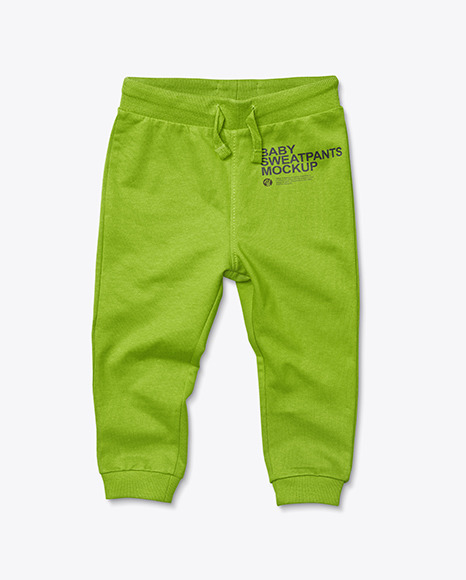 Baby Boy Sweatpants Mockup PSD #2