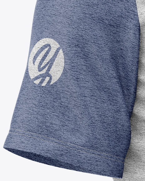 Heather T Shirt Mockup PSD #6