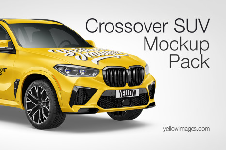 Crossover SUV Mockup Pack