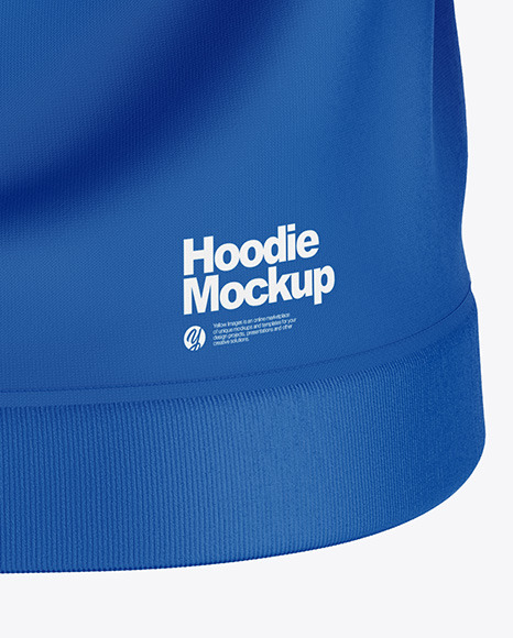 Raglan Full Zip Hoodie Mockup   Back View PSD #7