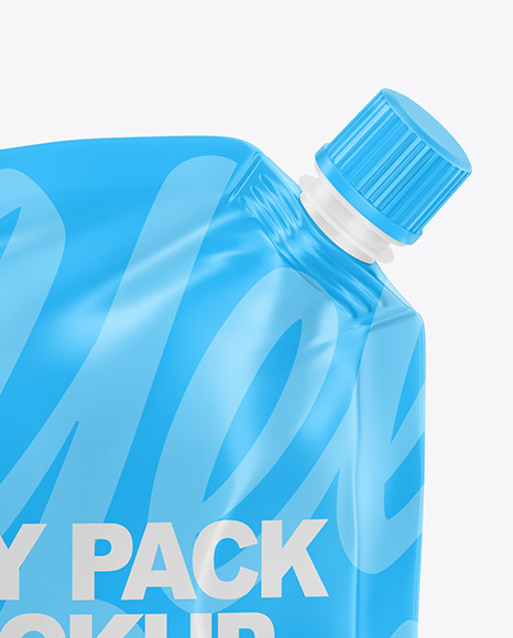 Glossy Doy Pack Mockup PSD #2