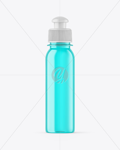 Color Plastic Bottle Mockup PSD #3