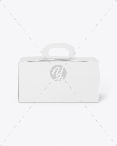 Paper Box Mockup PSD #3