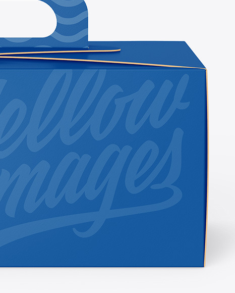 Paper Box Mockup PSD #1