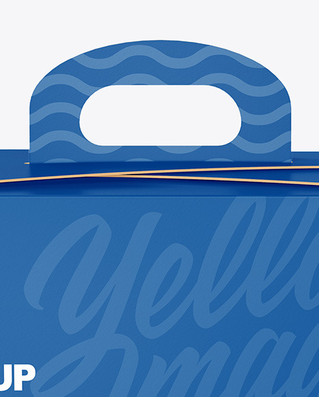 Paper Box Mockup PSD #6