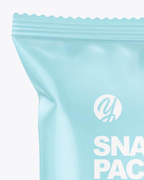 Glossy Snack Package Mockup PSD #1