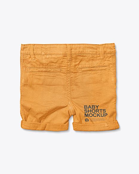 Baby Boy Shorts Mockup PSD #2