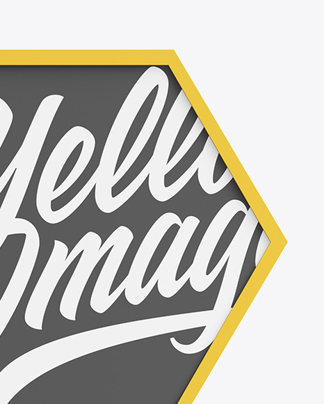 Matte Advertising Sign Board Mockup PSD #1