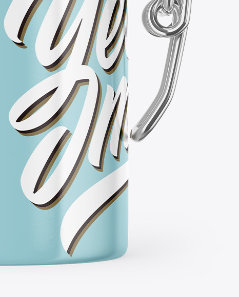 Glossy Jar With Clamp Lid Mockup PSD #5