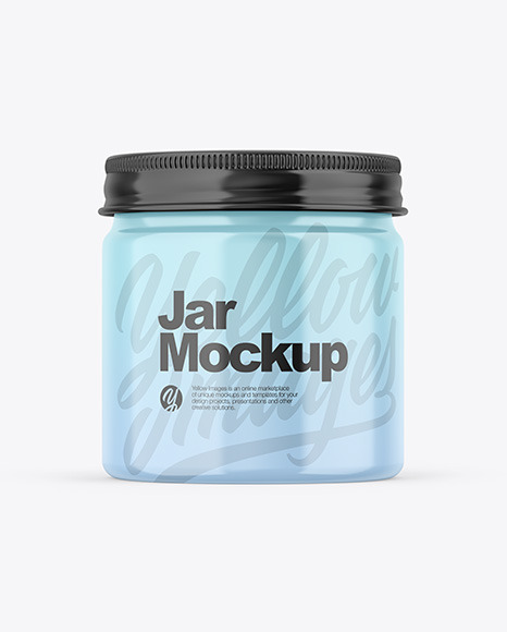 Glossy Jar Mockup