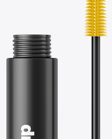 Mascara Tube Mockup PSD #2