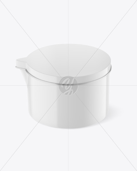 Closed Glossy Candle Mockup PSD #3