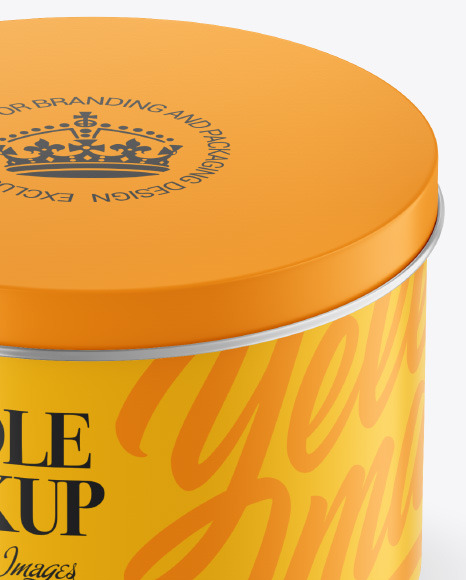 Closed Matte Candle Mockup PSD #2