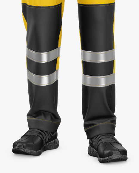 Working Overalls w Mannequin Mockup PSD #6