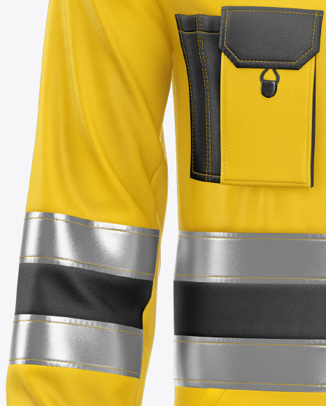 Working Overalls w Mannequin Mockup PSD #7