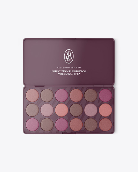 Eyeshadow Palette Mockup