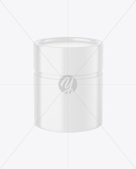 Matte Paper Tube Mockup PSD #3