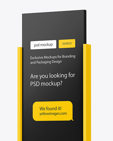 Stand Mockup PSD #3