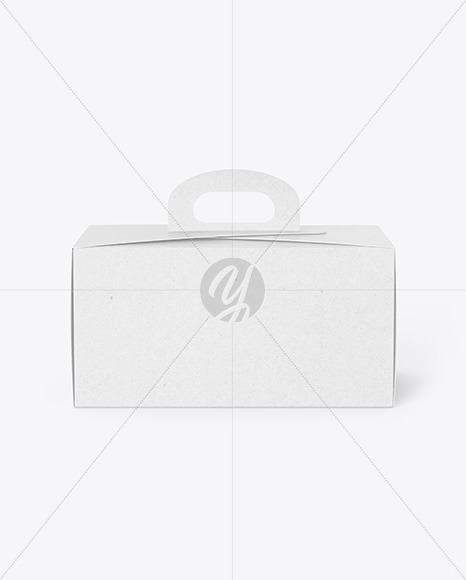 Kraft Paper Box Mockup PSD #3