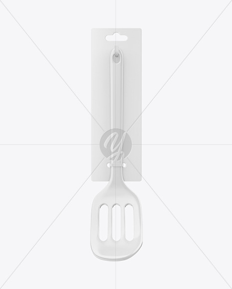 Plastic Kitchen Slotted Turner Mockup PSD #3
